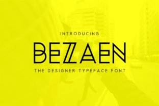Bezaen: A Minimalist Typeface for Elegant Editorial Design