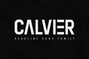 Calvier Family: A Bold Sans Serif Font for Impactful Branding Projects