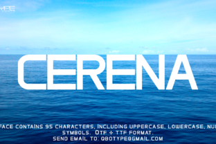 Cerena: A Strong, Easy-to-Read Sans Serif for Modern Branding
