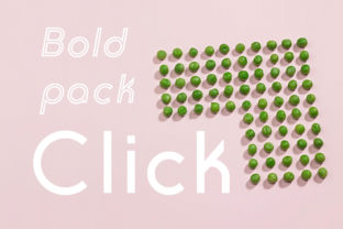 Click Bold Pack: A Modern Sans Serif Font for Digital Designers