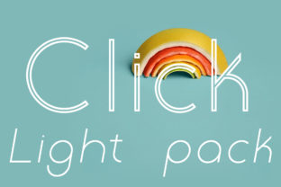 Click Light Pack: A Clean Sans Serif Font for Small Business Branding