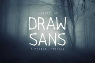 Drawsans: A Handmade Sans Serif Font for Unique Branding