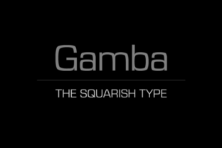 Gamba Font: A Designer’s Go-To for Clean, Futuristic Branding