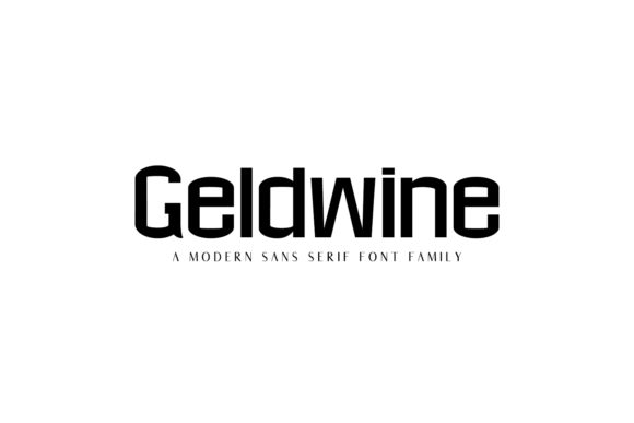 Geldwine Family: A Modern Sans Serif Font for Handmade Business Branding