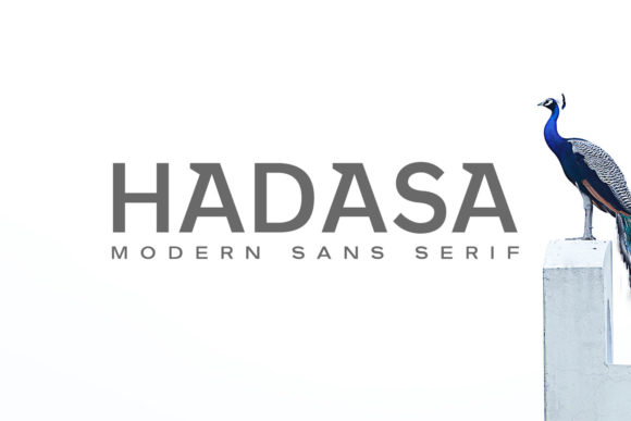 Hadasa Family: A Luxurious Sans Serif Font for Modern Design