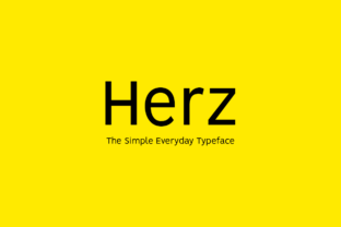 Herz: A Modern Sans Serif Font for Digital Marketing and Brand Design