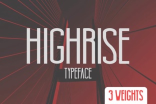 Highrise: A Bold Sans Serif Font for Business Branding