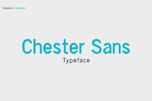 How Chester Sans Elevates Campaign Visuals with Clean Sans Serif Typography