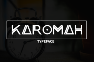 Karomah: A Calligraphy-Inspired Sans Serif Font for Modern Marketers