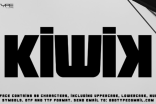 Kiwik: A Bold Sans Serif Font for Scroll-Stopping Digital Marketing