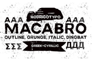 Macabro: The Handmade Grunge Font for Bold Horror-Inspired Branding