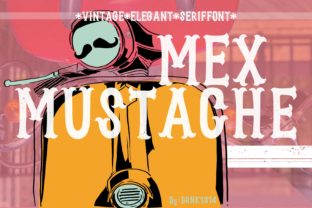 Mexmustache: A Bold Sans Serif Font for Editorial Impact