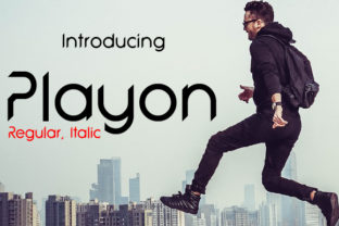Playon: A Clean Sans Serif Font for Business Branding and Marketing